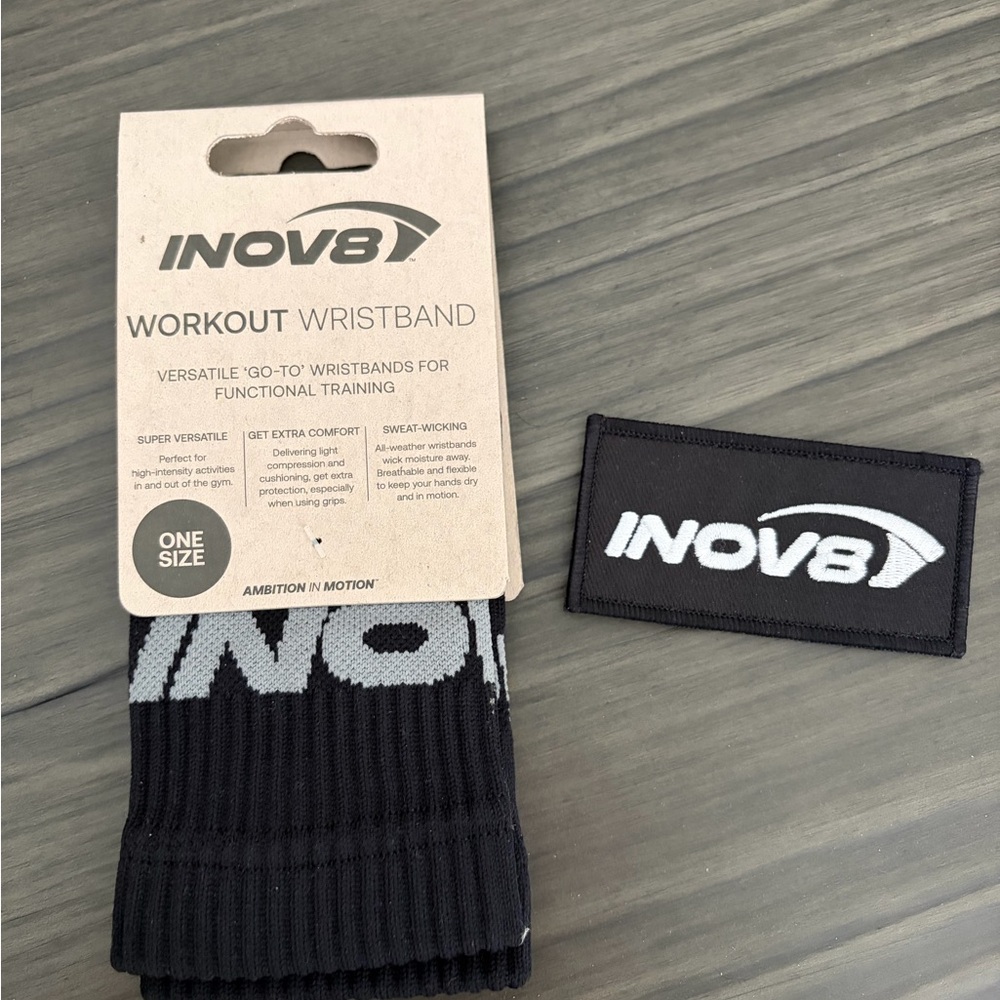 Inov-8 Black Workout Wristband